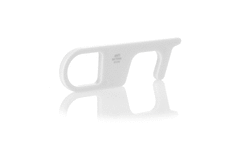 Llavero Antibacteriano Anticontact Riken BLANCO